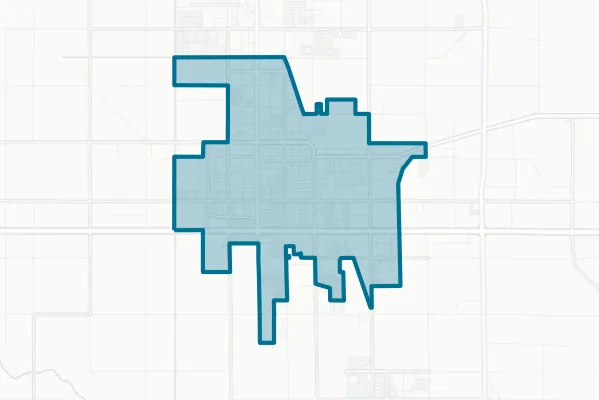 City of El Centro — detail map