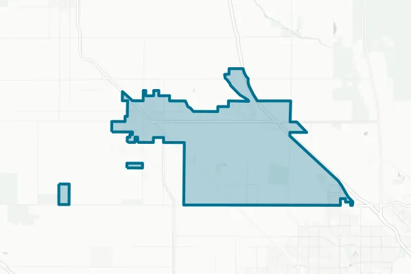 City of Shafter — detail map