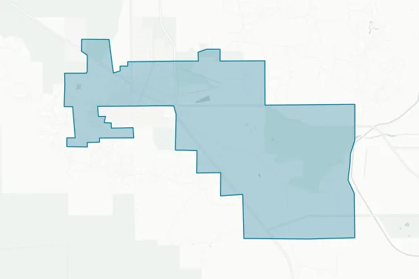 City of Taft — detail map