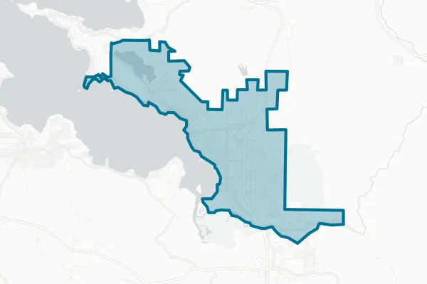 City of Clearlake — detail map