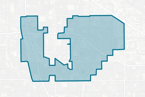 City of Cerritos — detail map