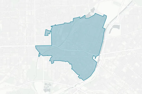 City of El Monte — detail map