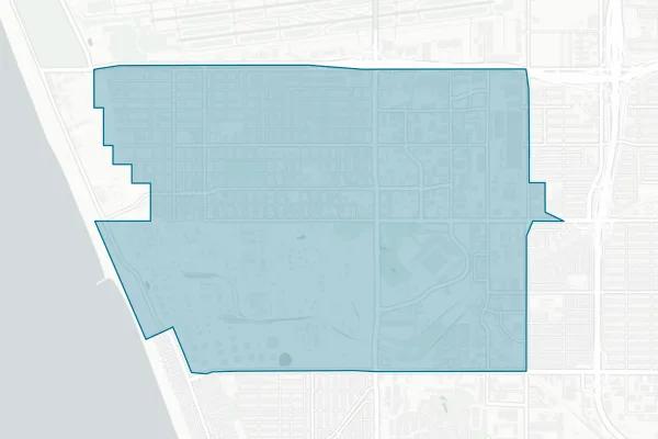 City of El Segundo — detail map