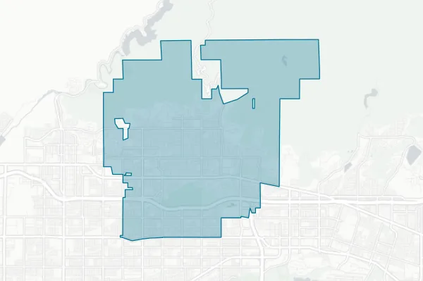 City of Glendora — detail map