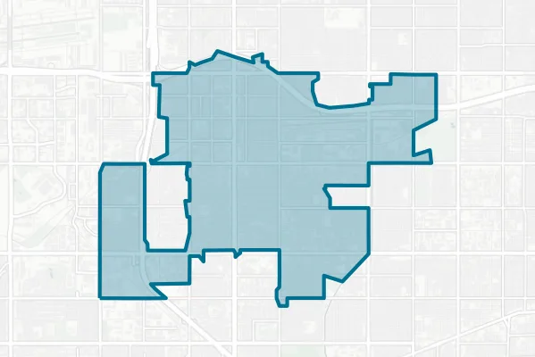 Hawthorne School District — detail map