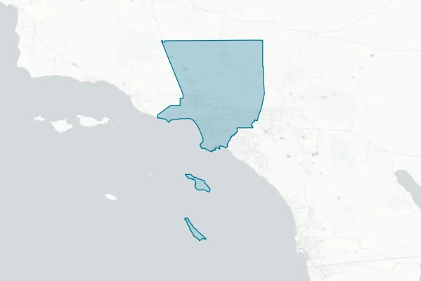 City of Hermosa Beach — detail map