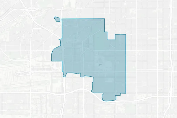 City of Inglewood — detail map