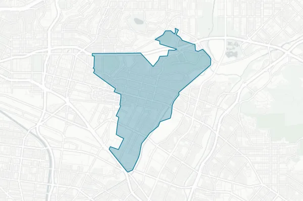 City of Montebello — detail map
