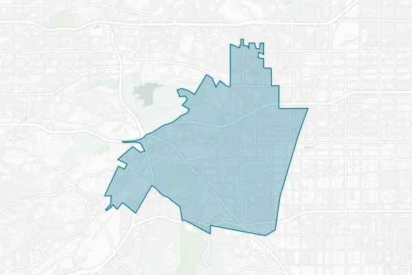 City of Pomona — detail map