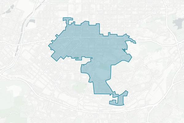 City of West Covina — detail map