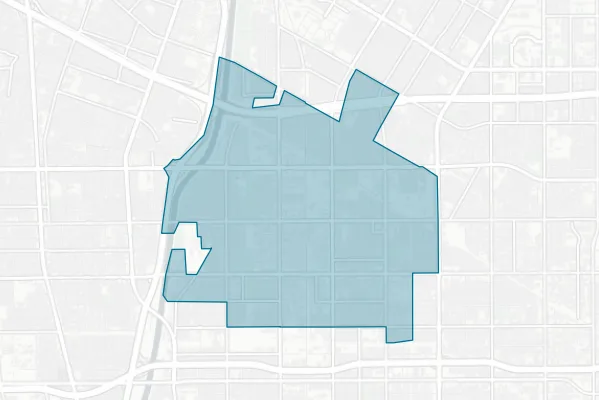 City of Paramount — detail map