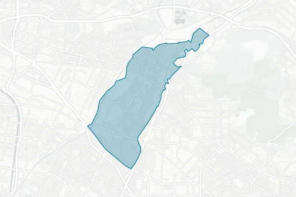 City of Pico Rivera — detail map