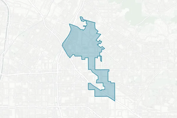 City of Santa Fe Springs — detail map