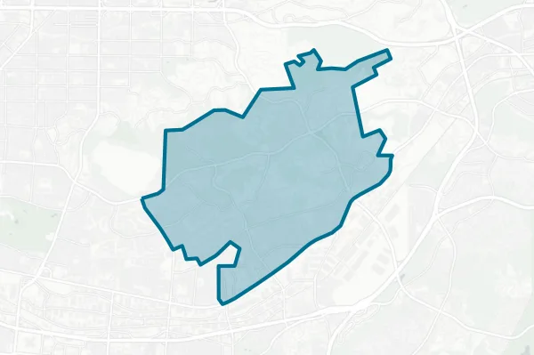 City of Walnut — detail map