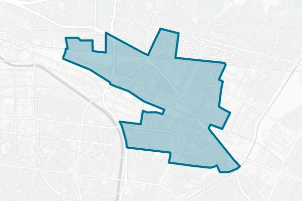 City of Commerce — detail map