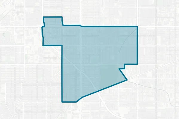 Lawndale Elementary School Dist — detail map