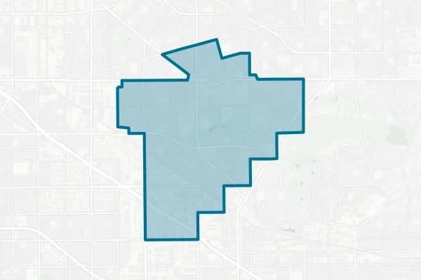 City of La Mirada — detail map
