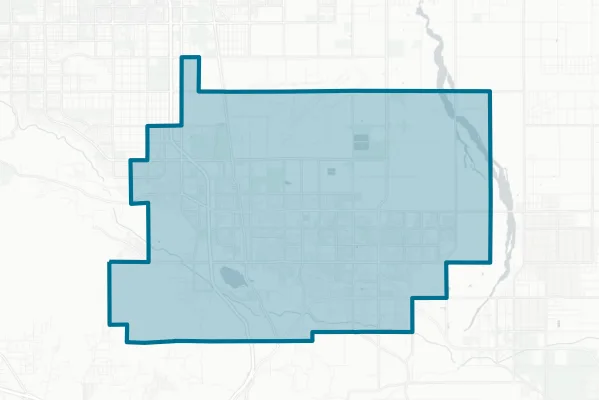 Palmdale School District — detail map