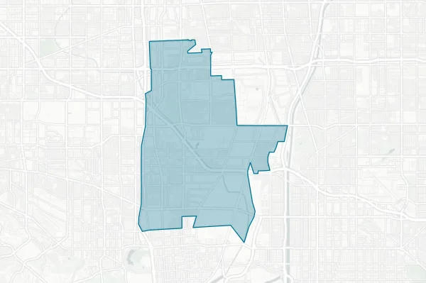 City of Carson — detail map