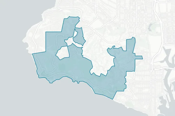 City of Rancho Palos Verdes — detail map
