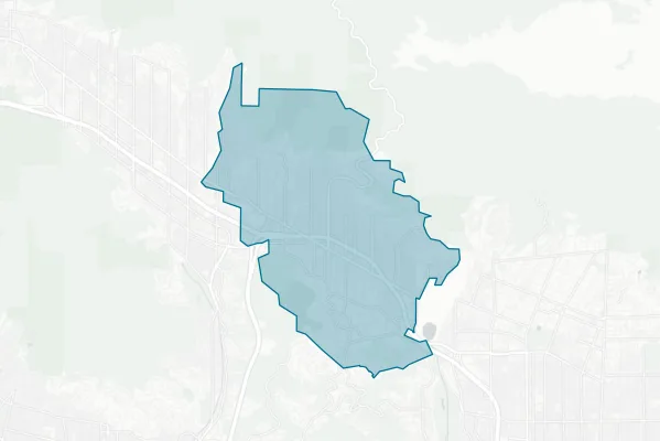 City of La Cañada Flintridge — detail map