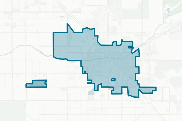 City of Madera — detail map