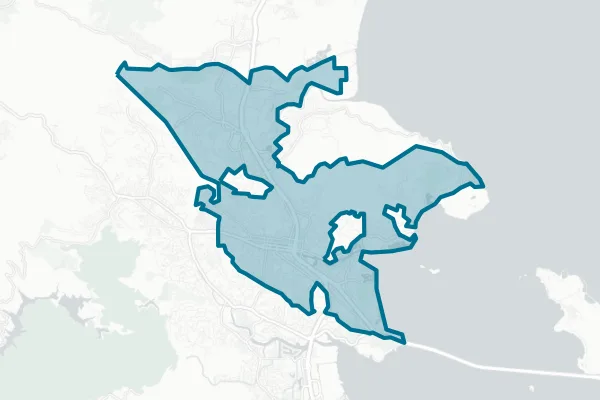 San Rafael City Elementary School District — detail map