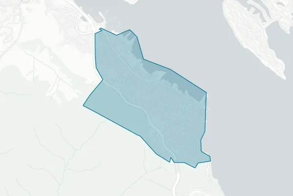 City of Sausalito — detail map
