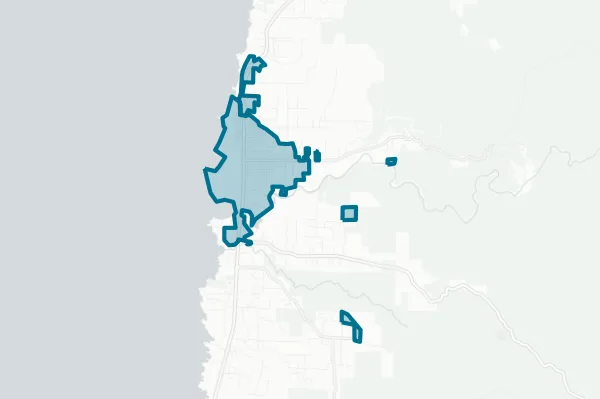 City of Fort Bragg — detail map