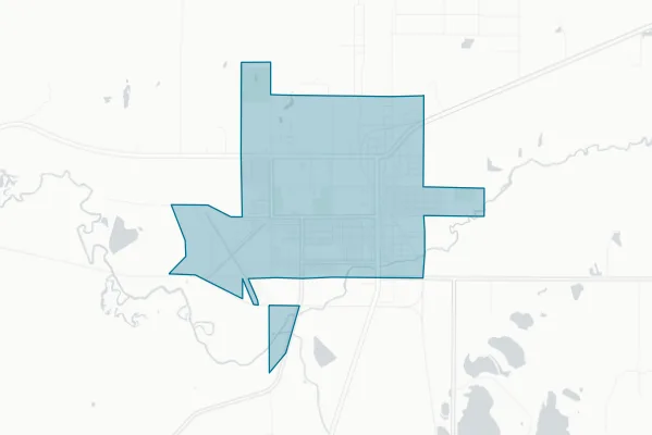 City of Alturas — detail map