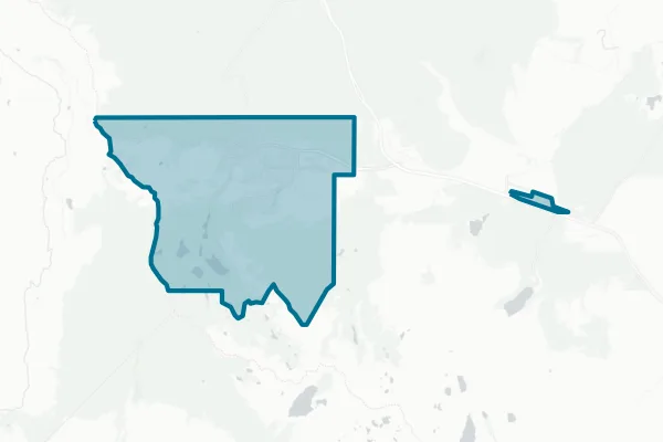 Town of Mammoth Lakes — detail map