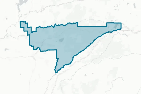 Nevada City Elementary School District — detail map