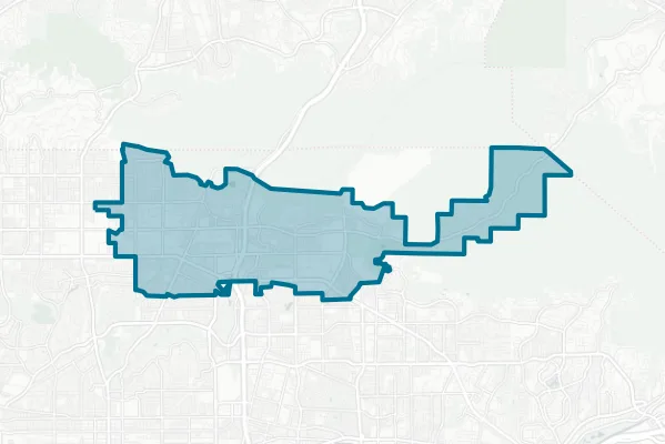 City of Brea — detail map