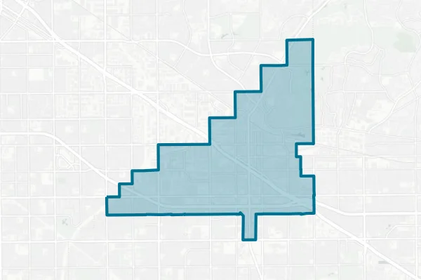 Buena Park School District — detail map