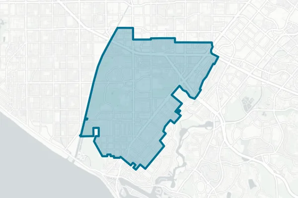 City of Costa Mesa — detail map
