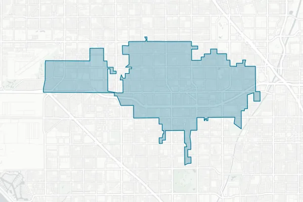 City of Garden Grove — detail map