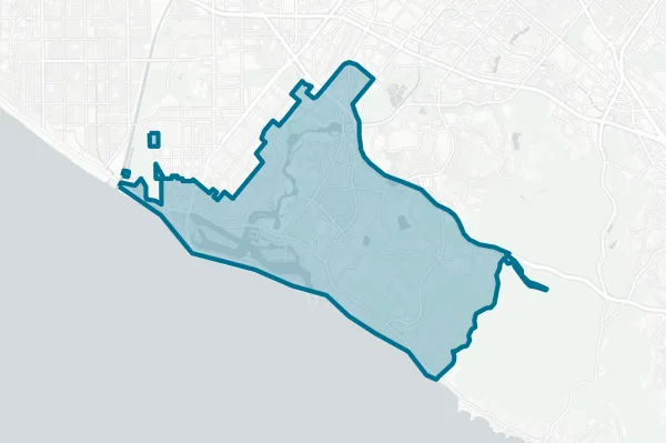 City of Newport Beach — detail map
