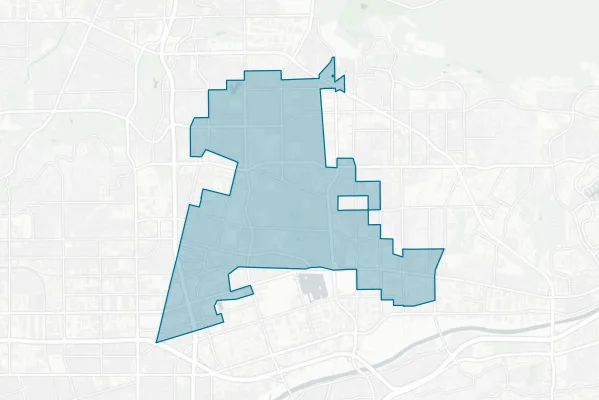City of Placenita — detail map
