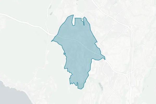 City of Aliso Viejo — detail map