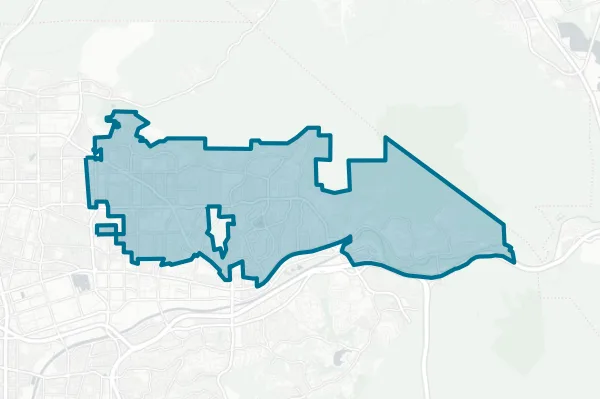 City of Yorba Linda — detail map