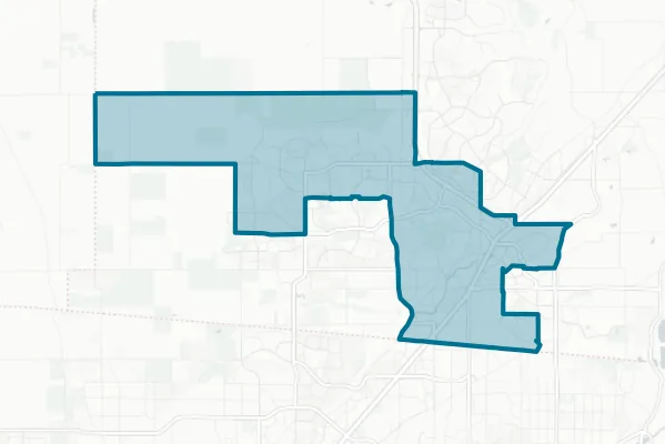 Roseville City School District — detail map