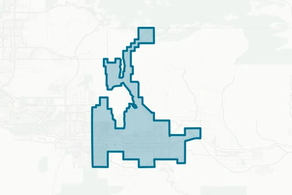 City of Banning — detail map