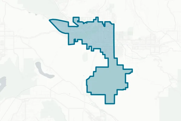 City of Beaumont — detail map