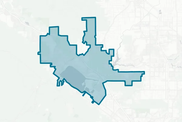 City of Lake Elsinore — detail map