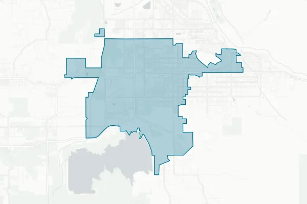 City of Hemet — detail map