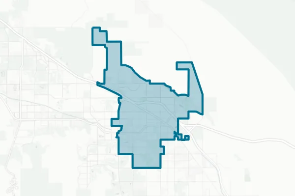 City of Indio — detail map