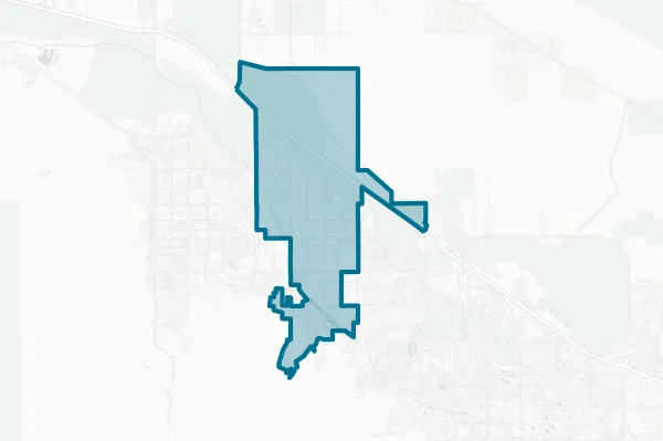 City of Cathedral City — detail map
