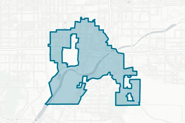 City of Colton — detail map