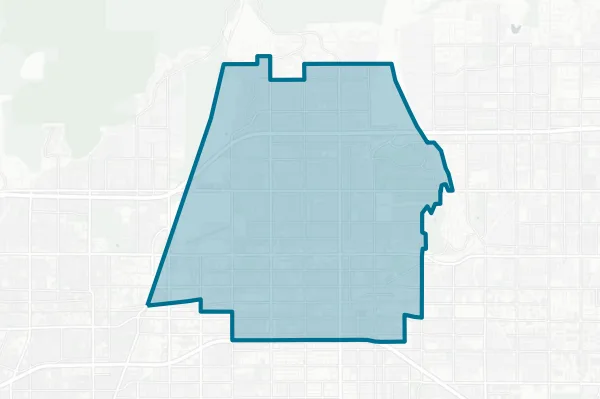 City of Upland — detail map