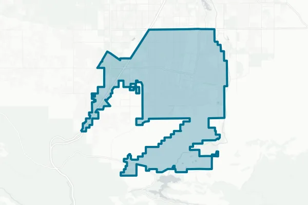 City of Hesperia — detail map
